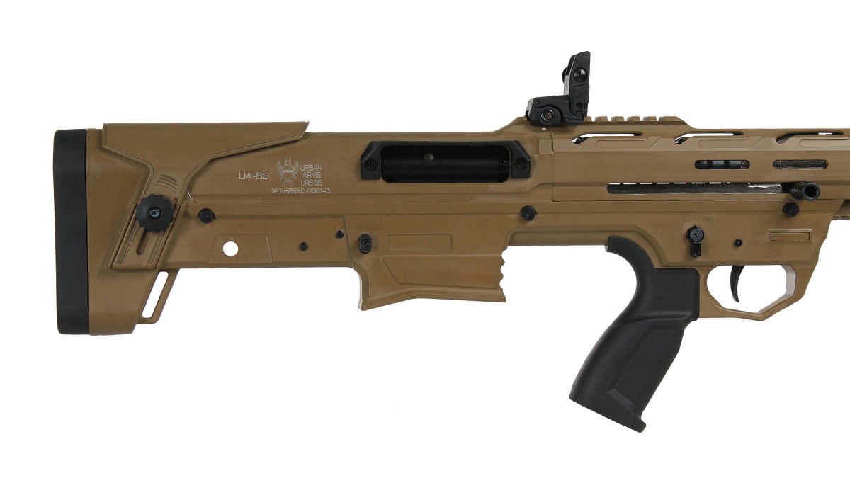 SEMI AUTO 12 Gauge Bullpup SHOTGUN 18" 4140 Drilled Steel Barrel, 5 + 1 Magazine Capactiy