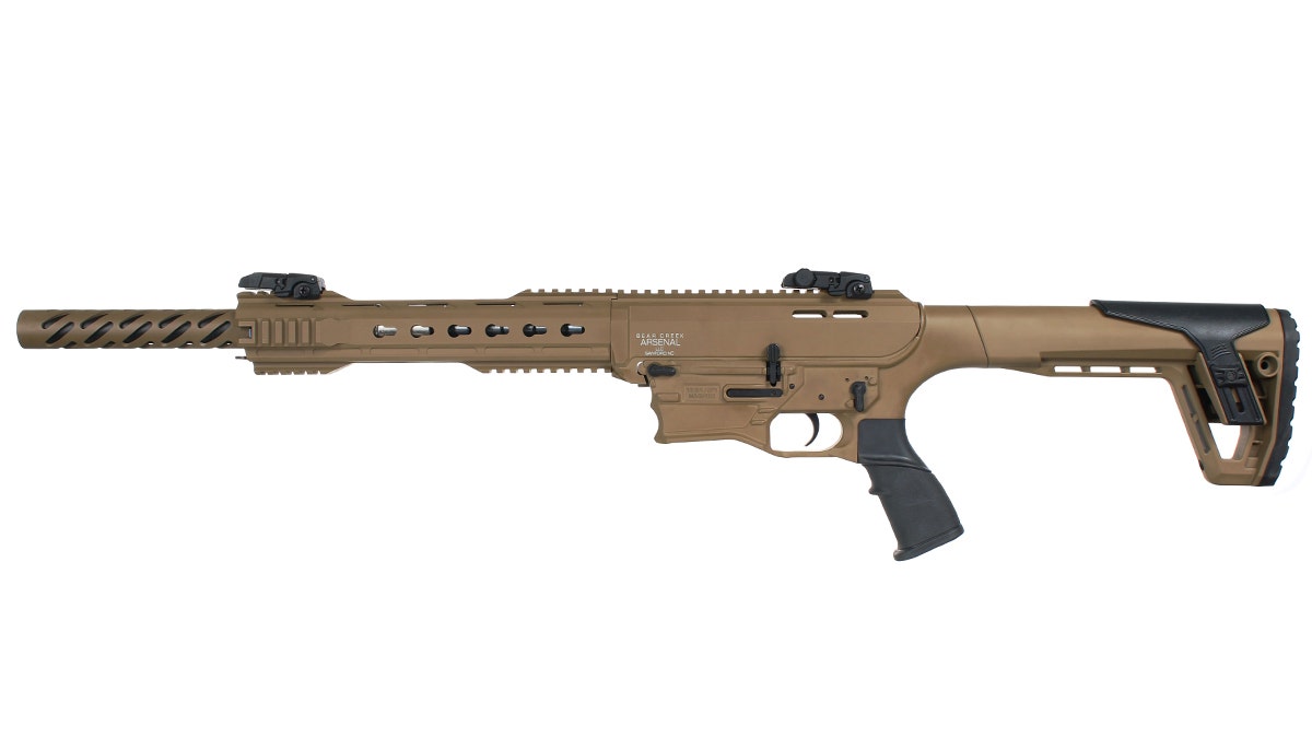 SEMI AUTOMATIC 12 GA Magazine Fed SHOTGUN 18" 4140 Drilled Steel Barrel with 5 + 1 Magazine Capactiy