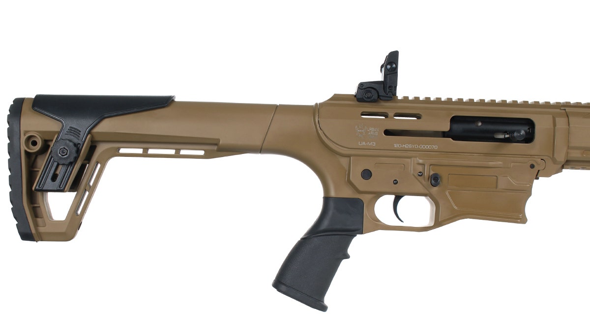 SEMI AUTOMATIC 12 GA Magazine Fed SHOTGUN 18" 4140 Drilled Steel Barrel with 5 + 1 Magazine Capactiy