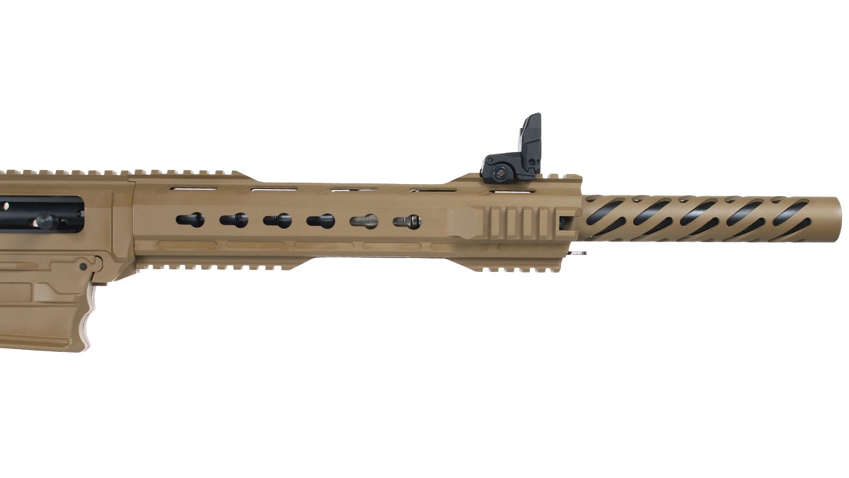 SEMI AUTOMATIC 12 GA Magazine Fed SHOTGUN 18" 4140 Drilled Steel Barrel with 5 + 1 Magazine Capactiy