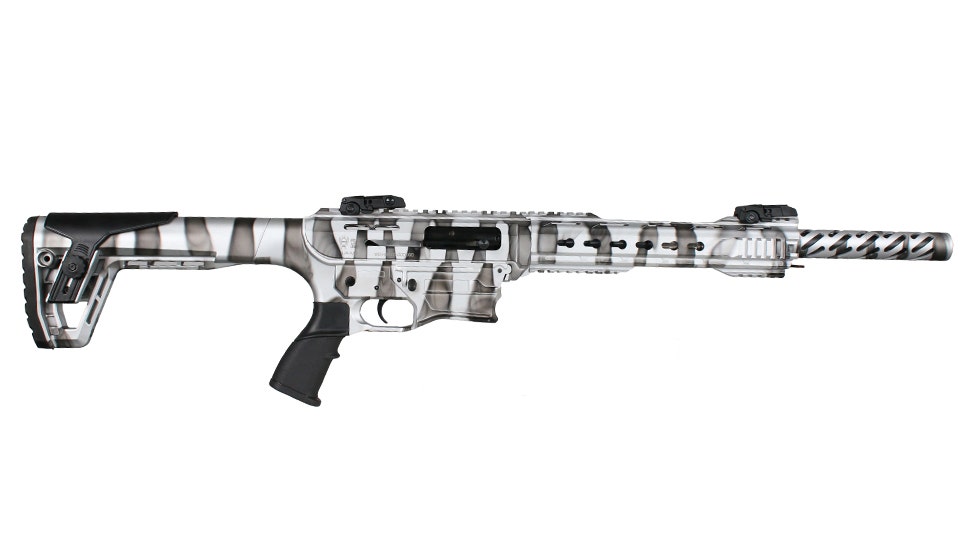 SEMI AUTO 12 Gauge Magazine Fed SHOTGUN 18" 4140 Drilled Steel Barrel, 5 + 1 Magazine Capactiy