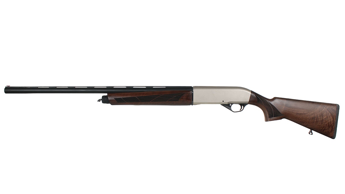 SEMI AUTOMATIC 12 Gauge SHOTGUN Turkish Walnut, 28" 4140 Drilled Steel Barrel, 5 + 1 Magazine Capacity