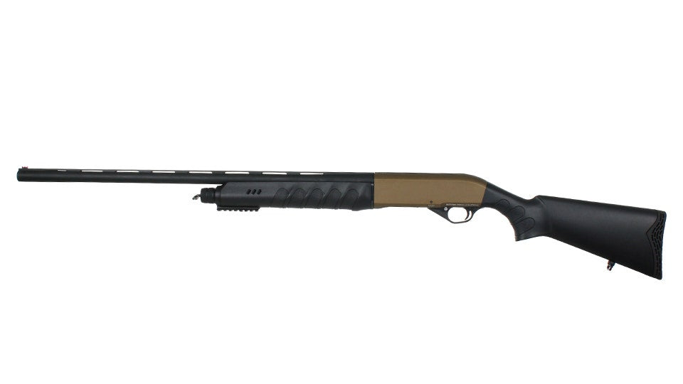 SEMI AUTOMATIC 12 Gauge SHOTGUN Cerakote, 28" 4140 Drilled Steel Barrel, 5 + 1 Magazine Capacity