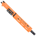 AR15 .223/5.56 Pistol Upper Assembly 10" Quadrail Handguard Complete w/ Charging Handle - Tequila Sunrise Orange