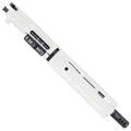 AR15 .223/5.56 Pistol Upper Assembly 10" Quadrail Handguard Complete w/ Charging Handle - White