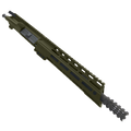 AR15 .223/5.56 Pistol Upper Assembly 10" Barrel Custom 10" Slanted MLOK Handguard Complete w/ Charging Handle - Magpul ODG