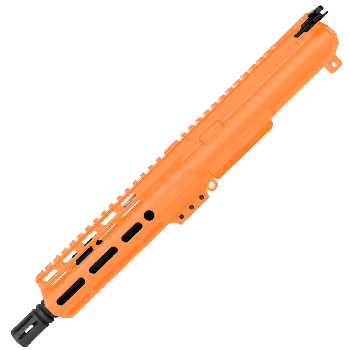 AR15 .223/5.56 Pistol Upper Assembly 7.5' Barrel MLOK Handguard Complete w/ Charging Handle - Tequila Sunrise Orange