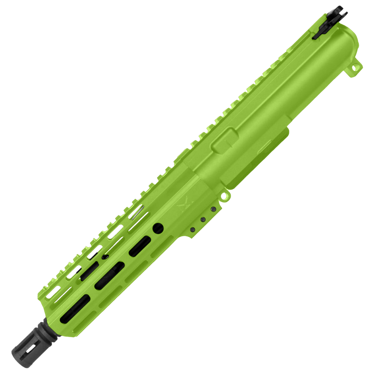 AR15 .223/5.56 Pistol Upper Assembly 7.5' Barrel MLOK Handguard Complete w/ Charging Handle - Zombie Green