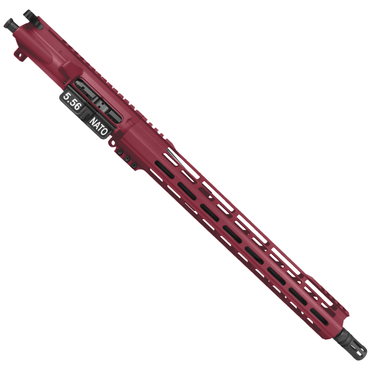 AR-15 Rifle Build Kit .223/556 NATO 16" Barrel 15" M-Lok Handguard - Cranberry Frost