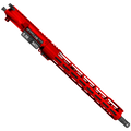 AR-15 .223 5.56 Complete Upper Build Assembly 16" Barrel 15" Lightweight Hybrid MLOK Handguard - Red