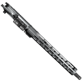 AR-15 .223 5.56 Complete Upper Build Assembly 16" Barrel 15" Lightweight Hybrid MLOK Handguard - Tungsten Gray