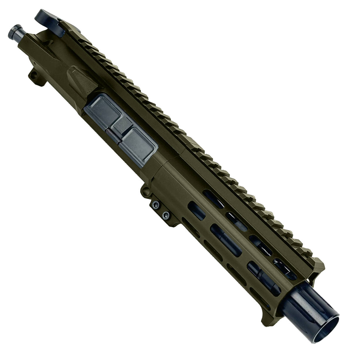 AR15 Billet Micro Pistol Build Kit 556 NATO 5" Barrel 5" M-Lok Handguard - Magpul ODG