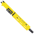 AR15 .300 Blackout Pistol Upper Assembly 10" Quadrail Handguard Complete w/ Charging Handle - Lemon Zest
