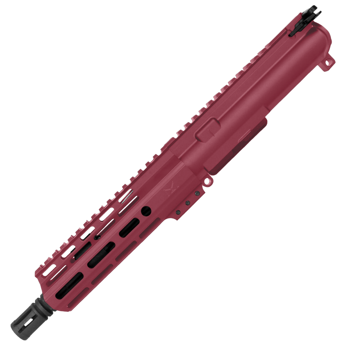 AR15 .300 Blackout Pistol Upper Assembly MLOK Handguard Complete w/ Charging Handle - Cranberry Frost