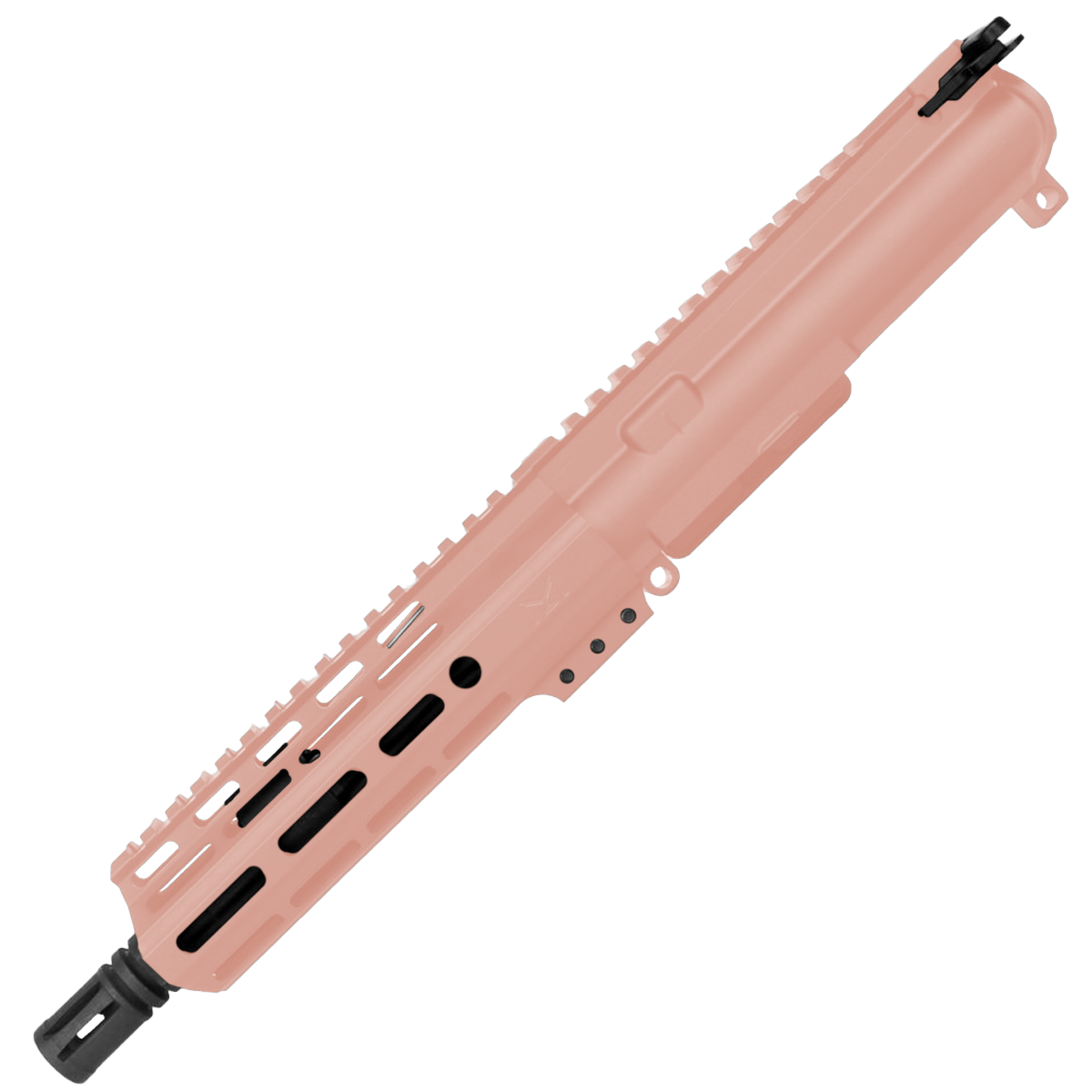 AR15 .300 Blackout Pistol Upper Assembly MLOK Handguard Complete w/ Charging Handle - Rose Gold