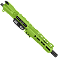 AR15 .300 Blackout Pistol Upper Assembly MLOK Handguard Complete w/ Charging Handle - Zombie Green