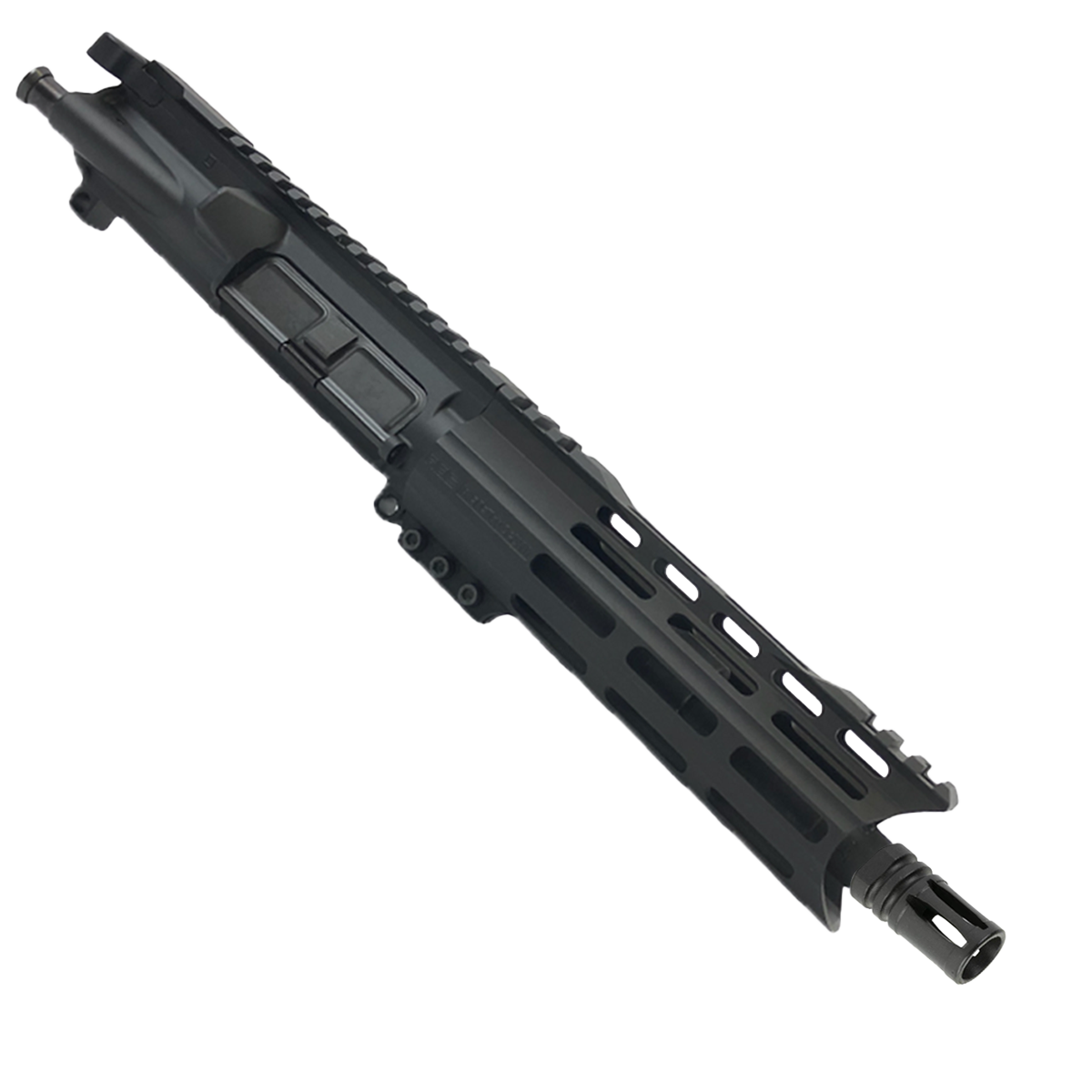 AR-300 .300 AAC Blackout Pistol Upper Assembly 7" Barrel Custom 7" Top Cut Hybrid MLOK Handguard Complete w/ Charging Handle