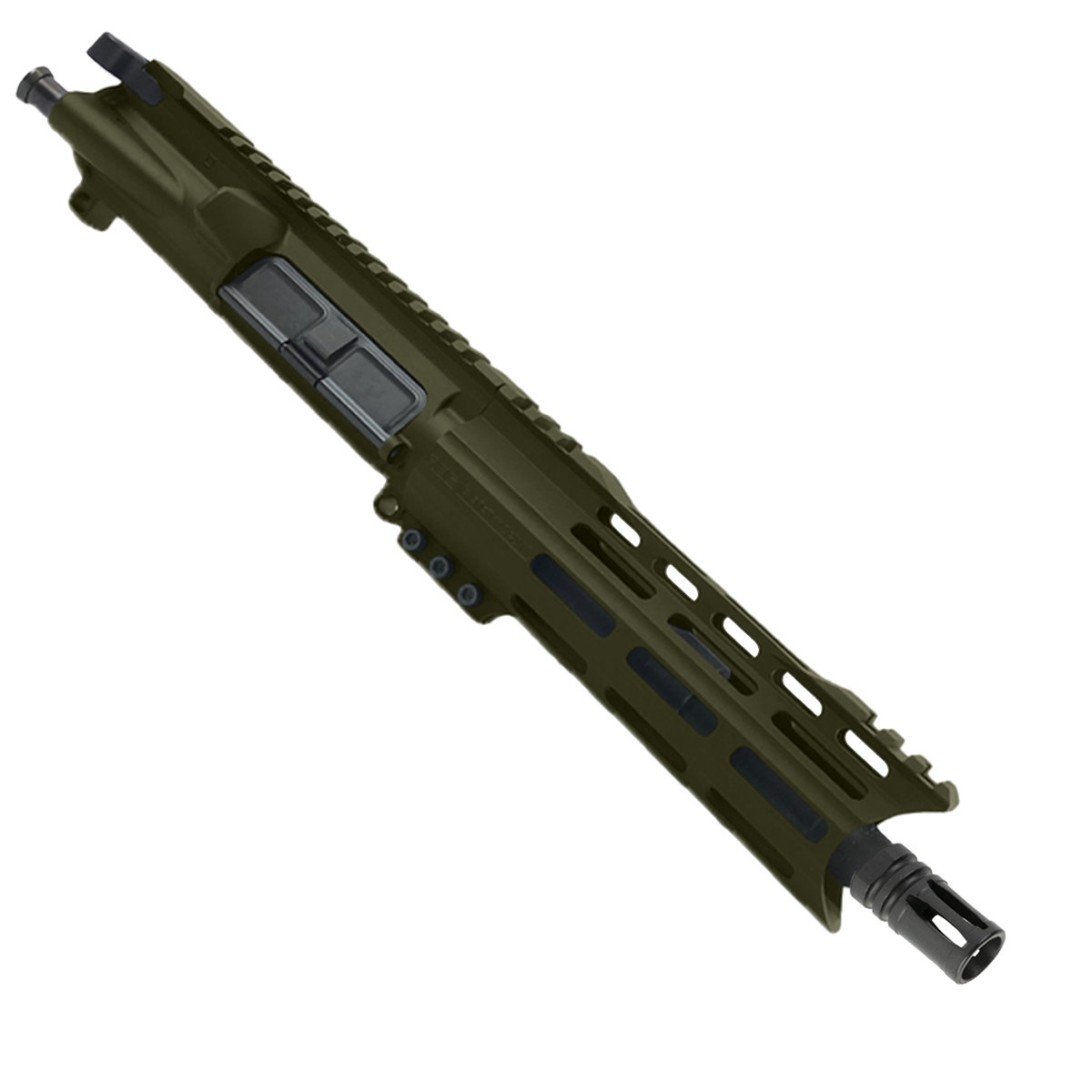 AR-300 .300 AAC Blackout Pistol Upper Assembly 7" Barrel Custom 7" Top Cut Hybrid MLOK Handguard Complete w/ Charging Handle - Magpul ODG