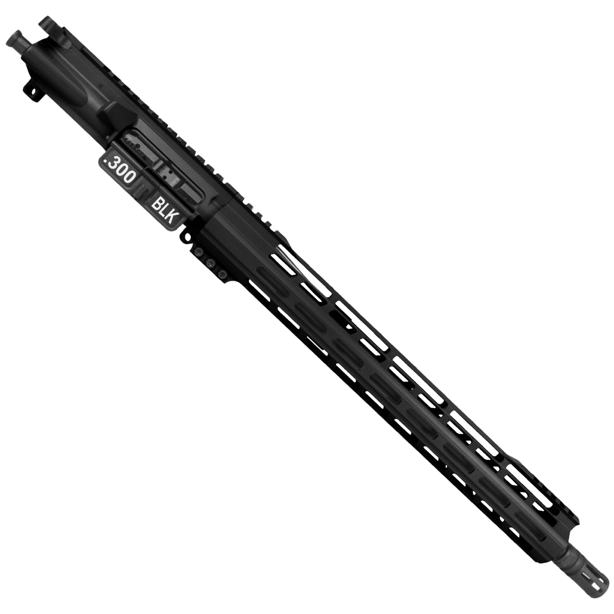 AR-15 .300 Blackout Complete Upper Build Assembly 16" Barrel 15" Lightweight Hybrid MLOK Handguard