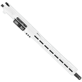 AR-15 .300 Blackout Complete Upper Build Assembly 16" Barrel 15" Lightweight Hybrid MLOK Handguard - Storm Trooper White