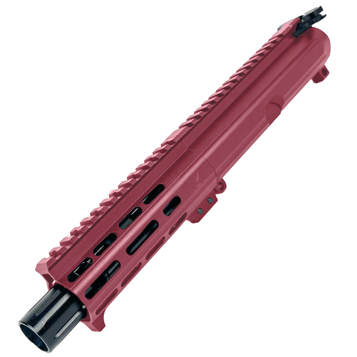 AR15 Billet Micro Pistol Build Kit .300 Blackout 5" Barrel 5" M-Lok Handguard - Cranberry Frost
