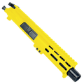 AR15 .300 Blackout Micro Pistol Upper Assembly 5" Barrel Custom 5.5" MLOK Handguard Complete w/ Charging Handle - Lemon Zest