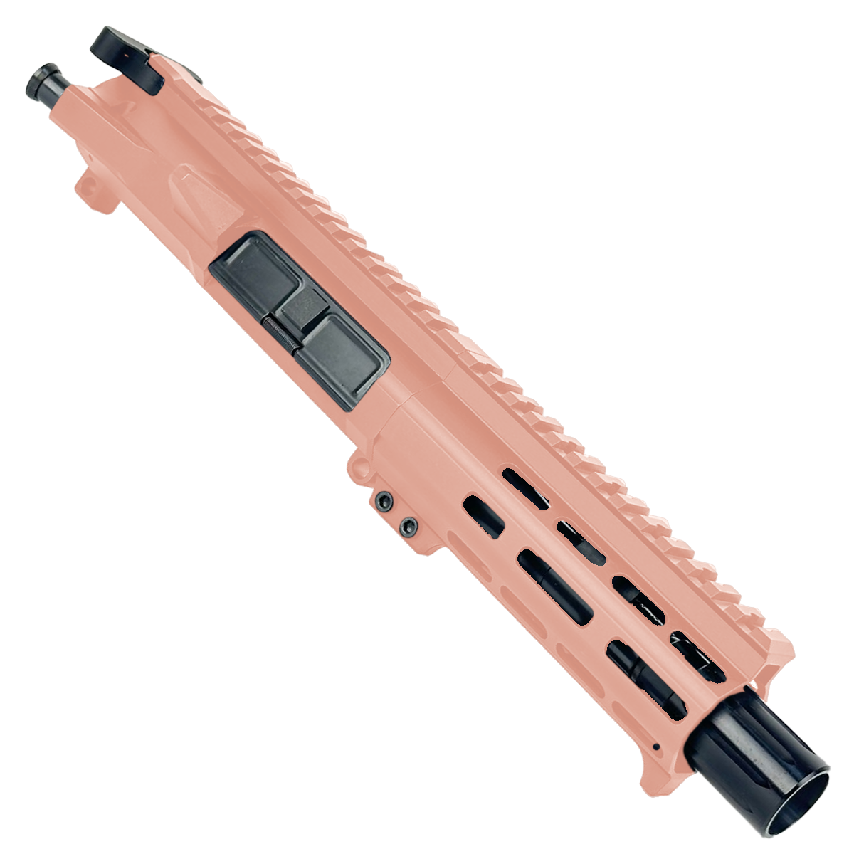 AR15 Billet Micro Pistol Build Kit .300 Blackout 5" Barrel 5" M-Lok Handguard - Rose Gold
