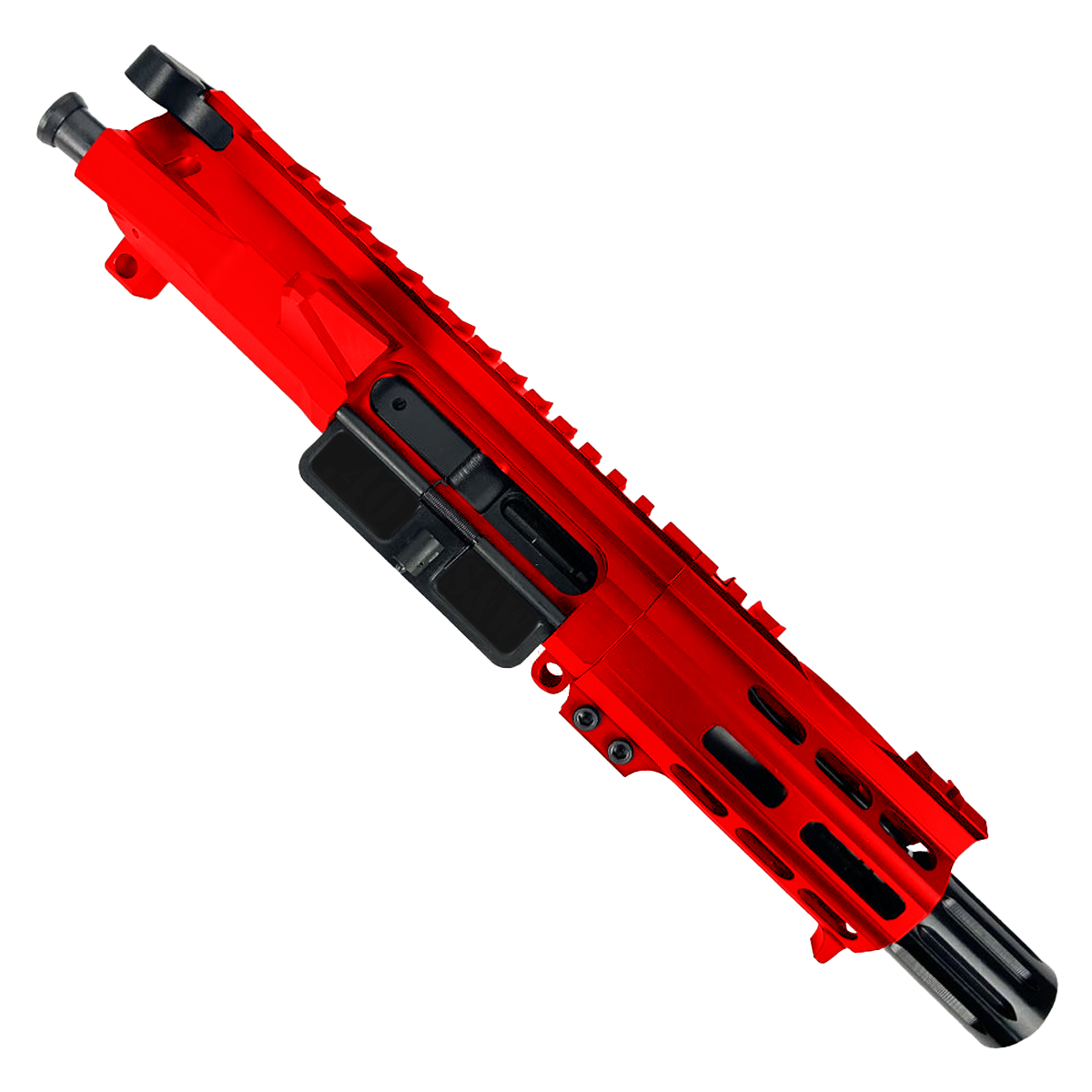 AR40 Micro Pistol Build Kit .40 S&W 5" Barrel 4" M-Lok Handguard - Red