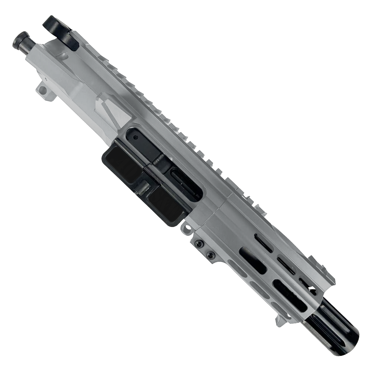 AR40 Micro Pistol Build Kit .40 S&W 5" Barrel 4" M-Lok Handguard - Tungsten Gray