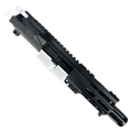 AR .40 S&W Two-Tone Billet Pistol Upper Assembly 4" Barrel Custom MLOK Handguard Complete w/ Charging Handle- Black and Storm Trooper White