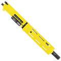 AR15 7.62x39 Pistol Upper Assembly 10" Quadrail Handguard Complete w/ Charging Handle - Lemon Zest