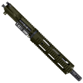 AR15 7.62x39 Pistol Upper Assembly 10" Quadrail Handguard Complete w/ Charging Handle - Magpul ODG