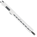 AR15 7.62x39mm Rifle Upper Assembly 16" Barrel Custom 15" Top Cut Hybrid MLOK Handguard Complete w/ Charging Handle - Storm Trooper White