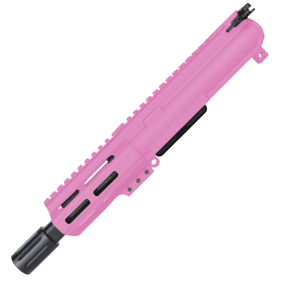 AR15 7.62x39 Micro Pistol Build Kit 5" Barrel 4" M-Lok Handguard - Sig Pink