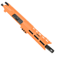 AR47 7.62x39mm Pistol Upper Assembly 7" Barrel Custom 7" Top Cut Hybrid MLOK Handguard Complete w/ Charging Handle - Tequila Sunrise Orange