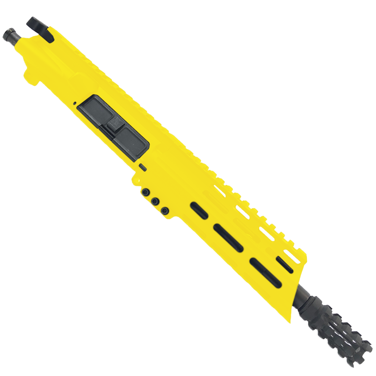 AR15 7.62x39mm Pistol Upper Assembly 7" Barrel Custom 7" Slanted MLOK Handguard Complete w/ BCG & Charging Handle - Lemon Zesst
