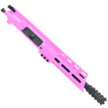 AR15 7.62x39mm Pistol Upper Assembly 7" Barrel Custom 7" Slanted MLOK Handguard Complete w/ BCG & Charging Handle - Sig Pink