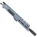 AR15 7.62x39mm Pistol Upper Assembly 7" Barrel Custom 7" Slanted MLOK Handguard Complete w/ BCG & Charging Handle - Sniper Gray