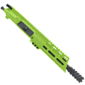 AR15 7.62x39mm Pistol Upper Assembly 7" Barrel Custom 7" Slanted MLOK Handguard Complete w/ BCG & Charging Handle - Zombie Green
