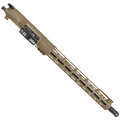 AR-15 7.62x39 Complete Upper Build Assembly 16" Barrel 15" Lightweight Hybrid MLOK Handguard - FDE