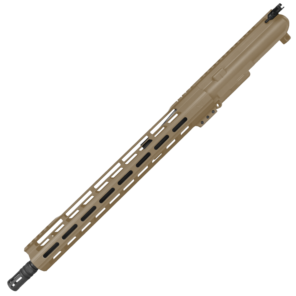 AR-15 Rifle Build Kit 7.62x39 16" Barrel 15" M-Lok Handguard - Flat Dark Earth