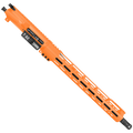 AR-15 7.62x39 Complete Upper Build Assembly 16" Barrel 15" Lightweight Hybrid MLOK Handguard - Tequila Sunrise Orange