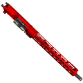 AR-15 7.62x39 Complete Upper Build Assembly 16" Barrel 15" Lightweight Hybrid MLOK Handguard - Red