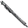 AR-15 7.62x39 Complete Upper Build Assembly 16" Barrel 15" Lightweight Hybrid MLOK Handguard - Tungsten Gray