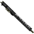 AR-15 7.62x39 Two-Tone Complete Upper Build Assembly 16" Barrel 15" Lightweight Hybrid MLOK Handguard - Black and Magpul ODG