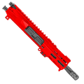 AR15 7.62x39mm Micro Pistol Upper Assembly 5" Barrel Custom 4" MLOK Handguard - Red