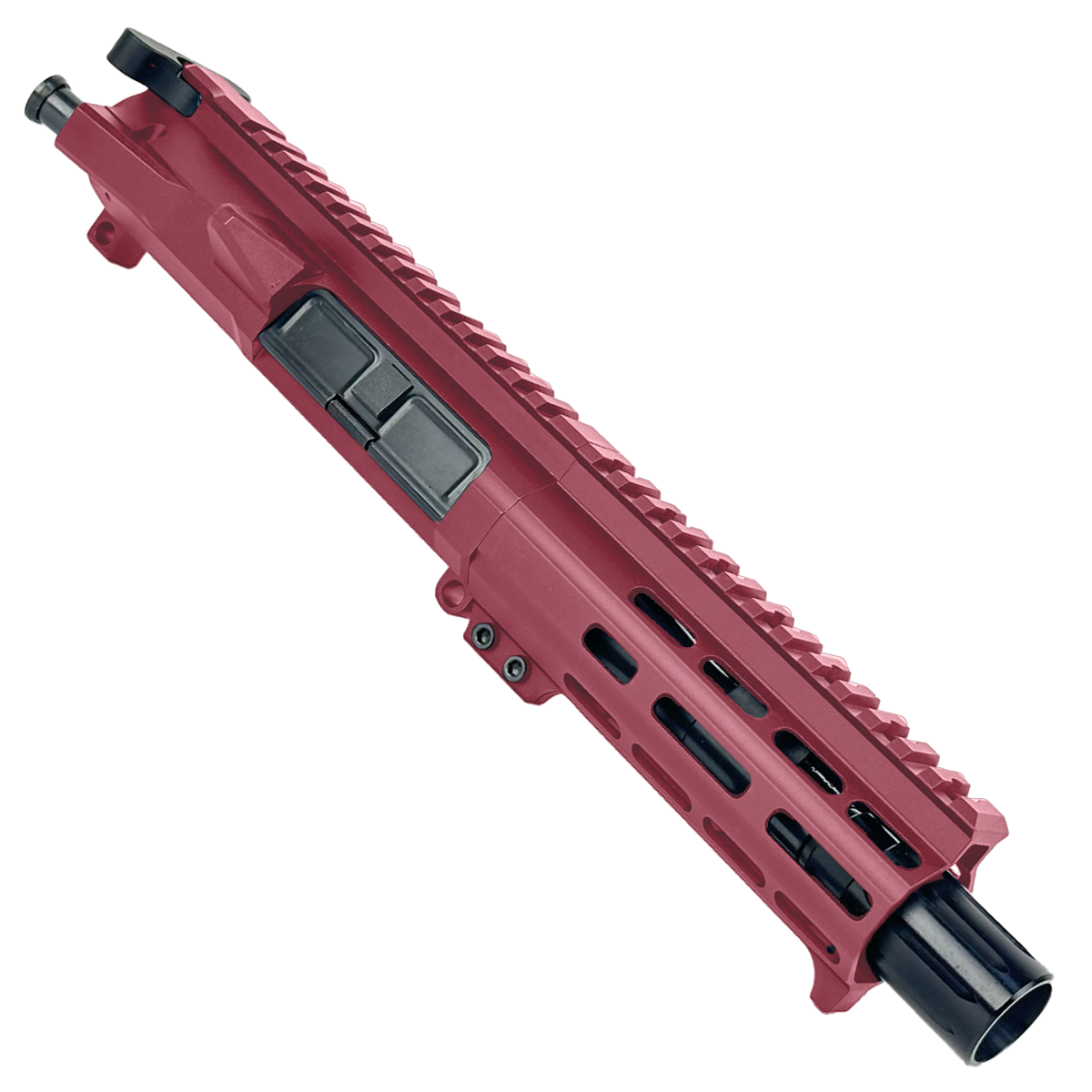 AR15 Billet Micro Pistol Build Kit 7.62x39mm 5" Barrel 5" M-Lok Handguard - Cranberry Frost