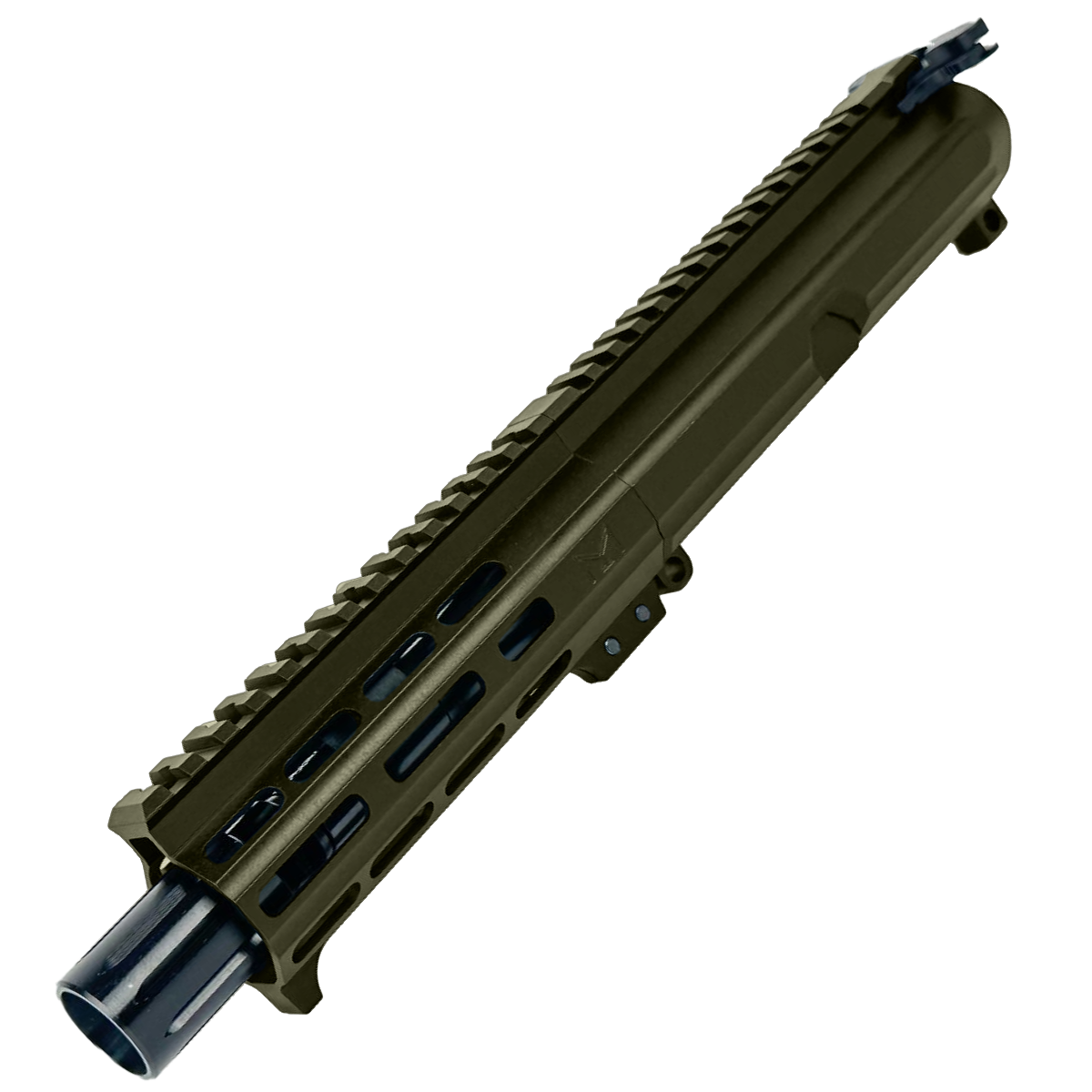 AR15 .7.62x39 Micro Pistol Upper Assembly 5" Barrel Custom 5.5" MLOK Handguard Complete w/ Charging Handle - Magpul ODG
