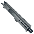 AR15 .7.62x39 Micro Pistol Upper Assembly 5" Barrel Custom 5.5" MLOK Handguard Complete w/ Charging Handle - Tungsten Gray