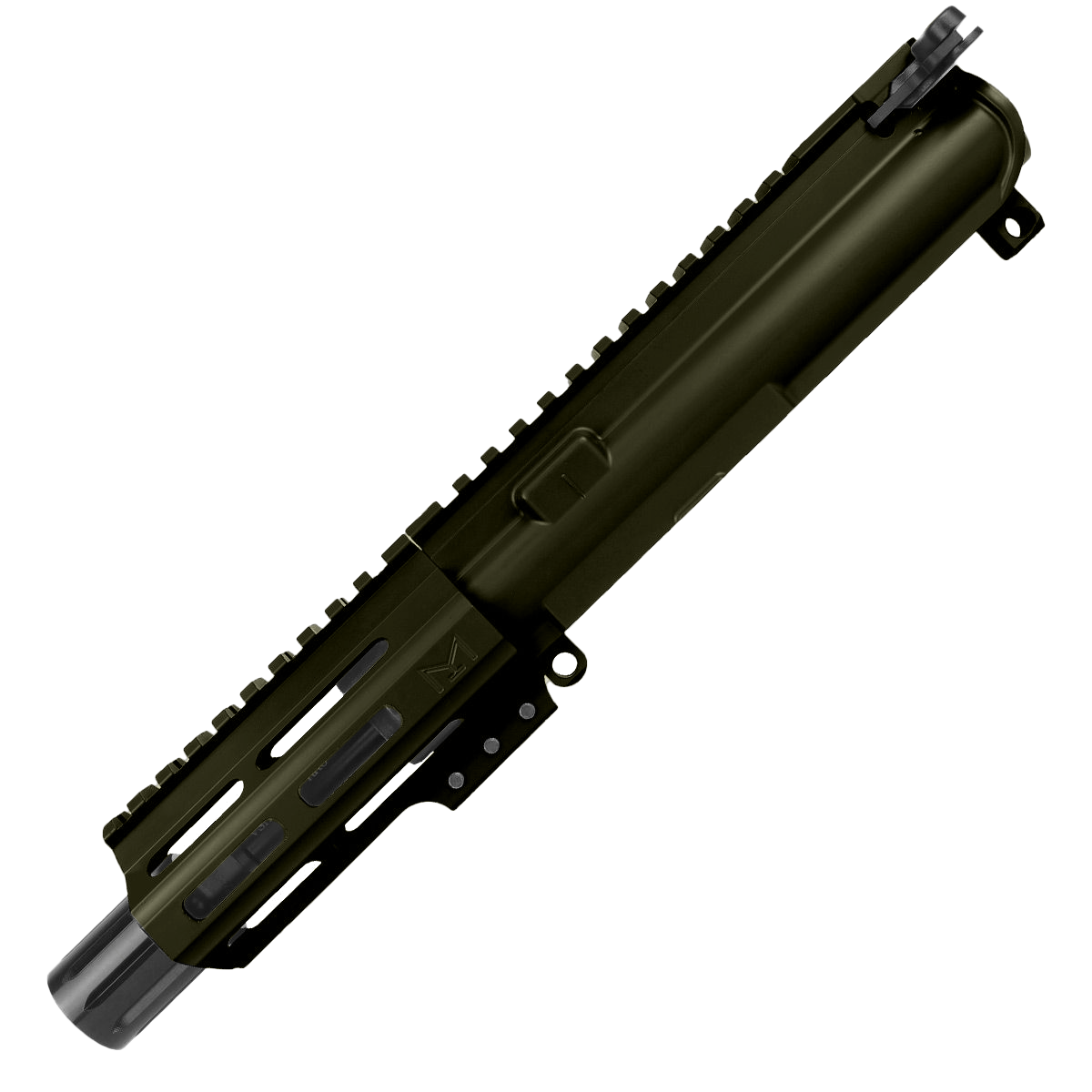 AR9 9mm Pistol Upper Assembly 4" Barrel MLOK Handguard Complete w/ Charging Handle - Magpul ODG